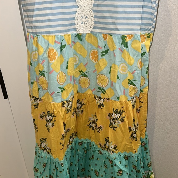 New Matilda Jane Brand Sweet Treat Maxi Dress Girls Teen Size 12 Floral Flower - Picture 10 of 15